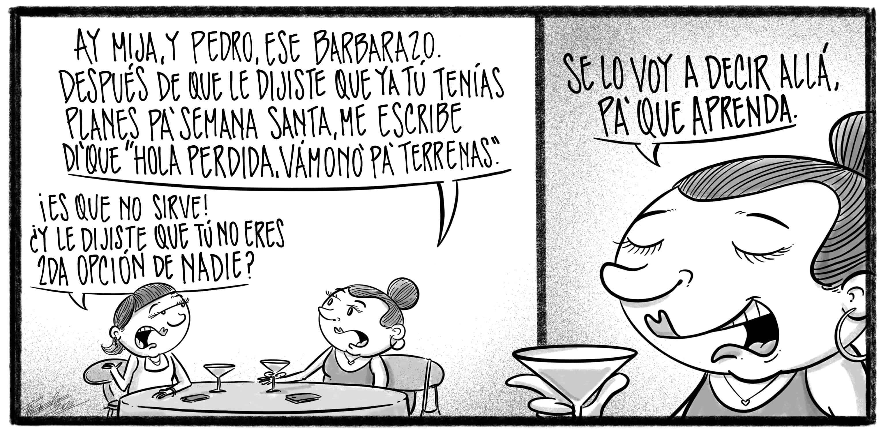 Caricatura de Noticiero Poteleche 9 abril 2022