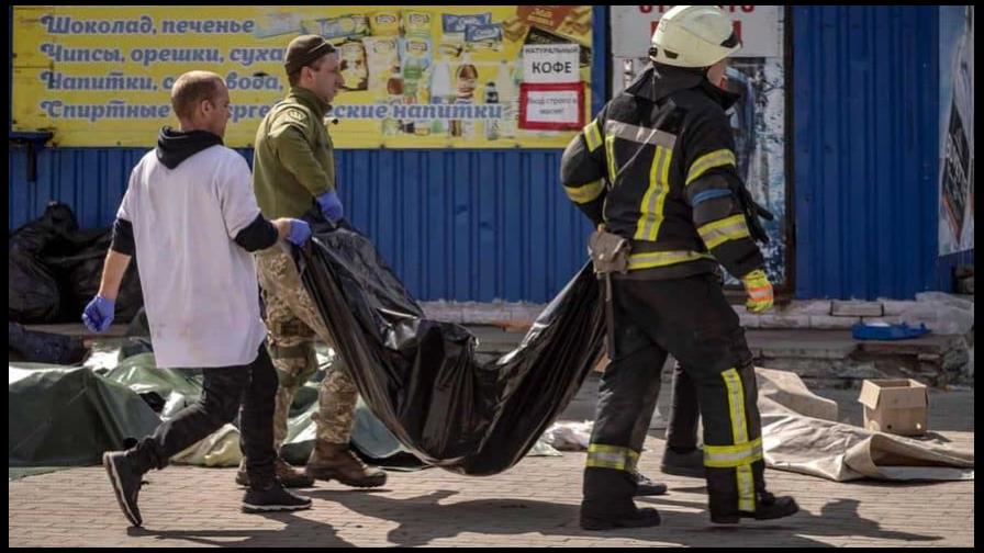 Ataque a estación ucraniana de Kramatorsk suma 40 muertos, incluidos 4 niños