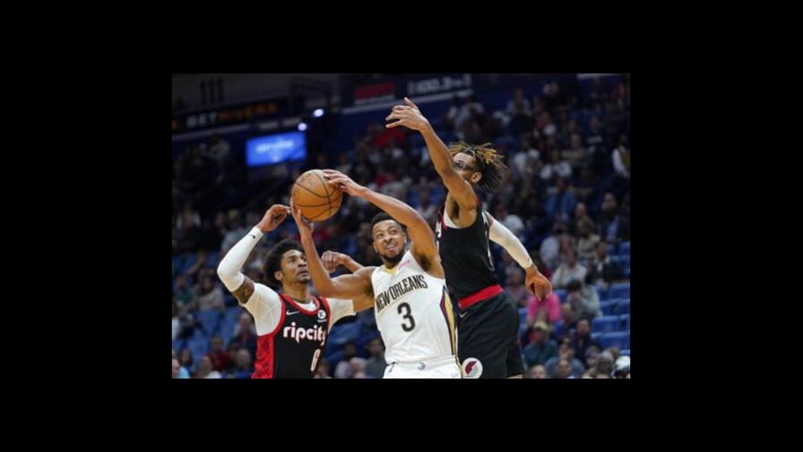 CJ McCollum marca 23 puntos en victoria de los Pelicans sobre Blazers