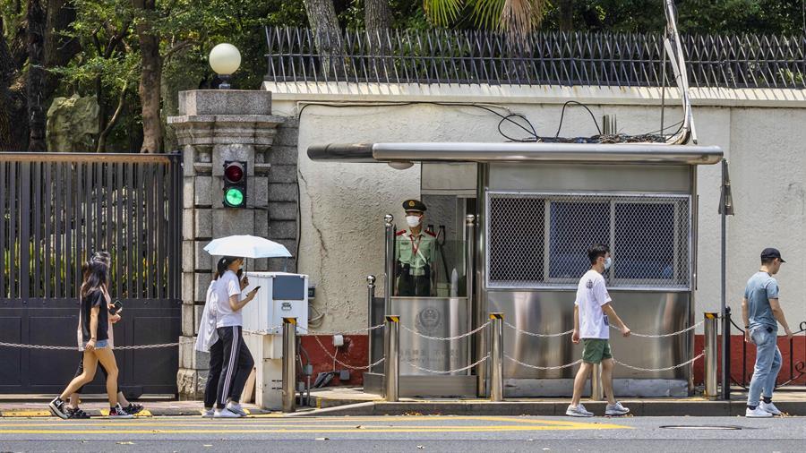 EEUU autoriza evacuación de personal en consulado en Shanghái por COVID