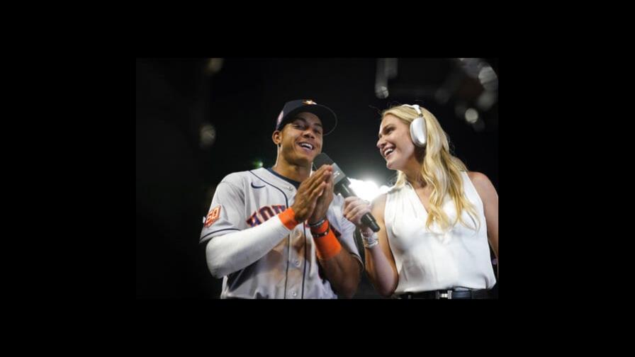 Peña pega su primer jonrón en MLB y Astros aplastan a Angelinos