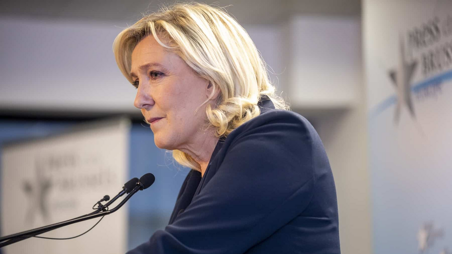 Marine Le Pen, ante una sentencia histórica que podría apartarle del Elíseo en 2027 Marine Le Pen, ante una sentencia histórica que podría apartarle del Elíseo en 2027