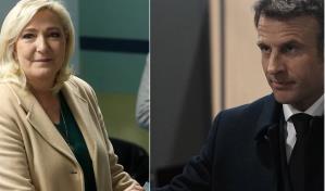 Macron y Le Pen empatados en presidenciales, seg&uacute;n primer sondeo a pie de urna