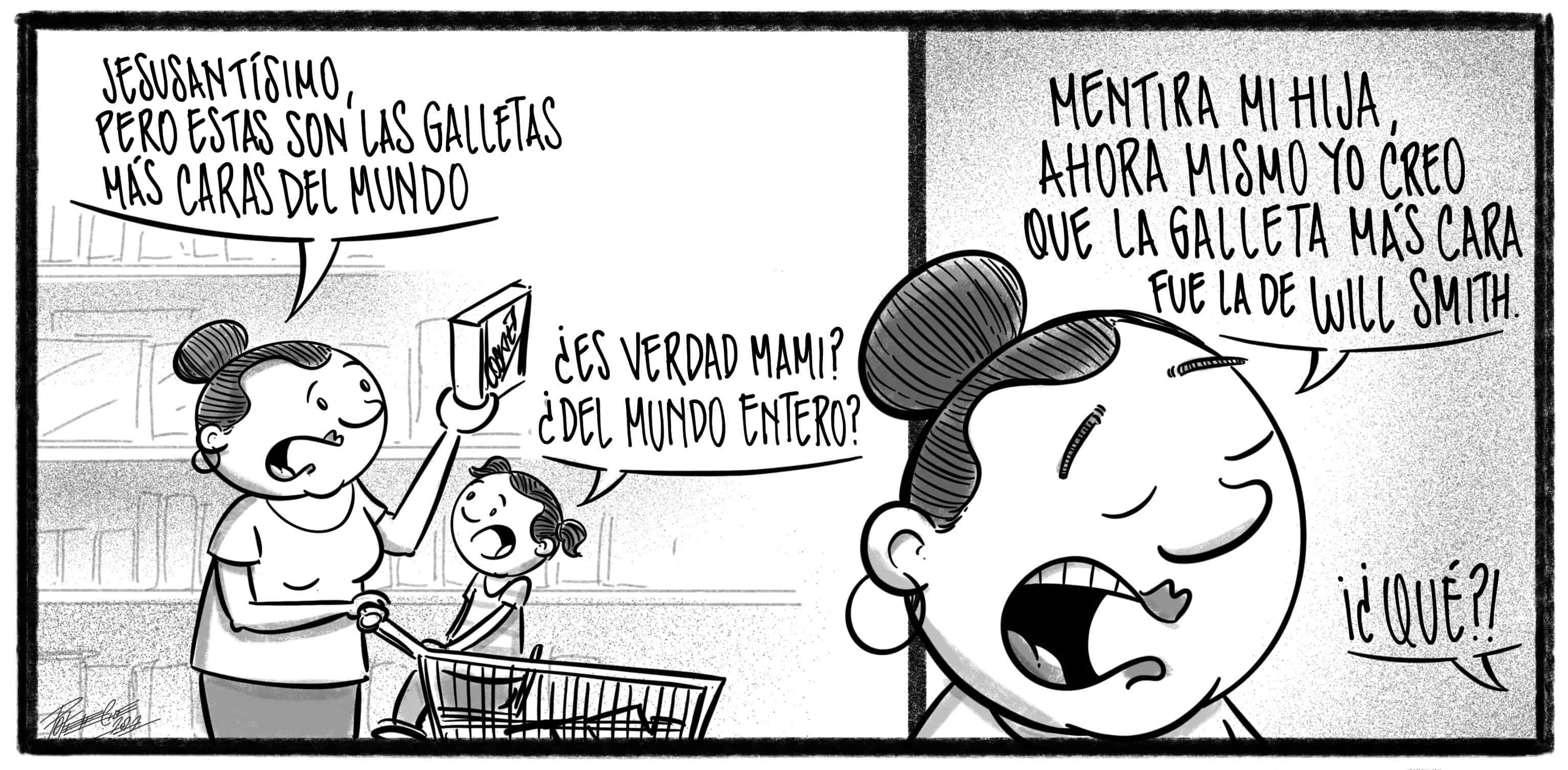 Caricatura de Noticiero Poteleche 11 abril 2022