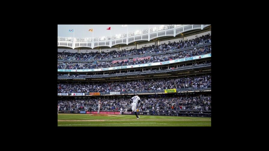 Giancarlo Stanton pega otro jonrón ante Boston en victoria de los Yanquis