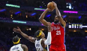 Embiid gana el título anotador, el pívot contiende al JMV