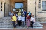 Miembros de Adompretur realizan recorrido por la Ciudad Colonial