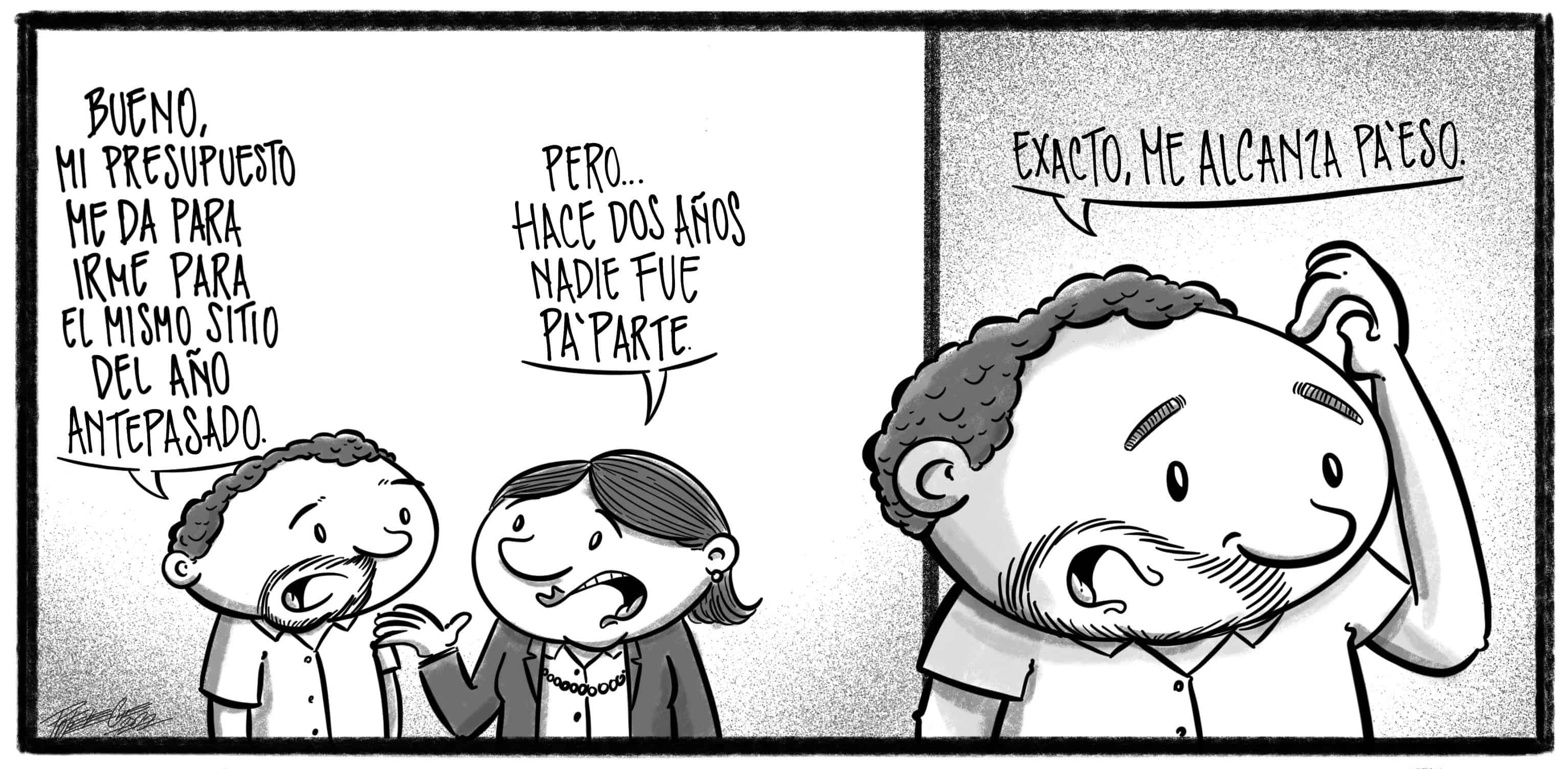 Caricatura de Noticiero Poteleche 12 abril 2022