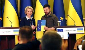 Von Leyen: Familia europea incluye a Ucrania