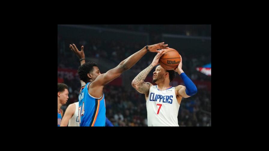 Clippers aplastan al Thunder e hilvanan quinto triunfo Clippers aplastan al Thunder e hilvanan quinto triunfo