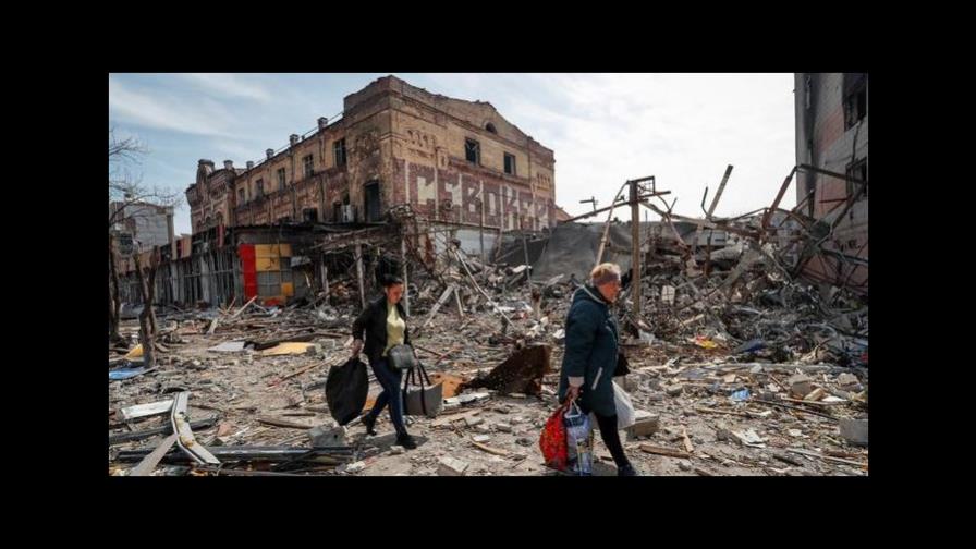 Tropas ucranianas denuncian el uso de armas químicas en Mariúpol Tropas ucranianas denuncian el uso de armas químicas en Mariúpol