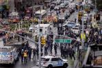 Recuperan una pistola y cargadores del lugar del tiroteo en Nueva York