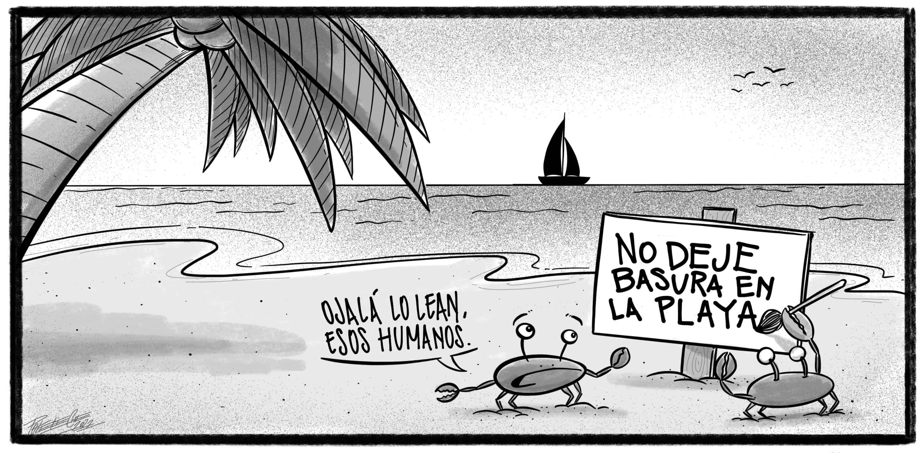 Caricatura de Noticiero Poteleche 13 abril 2022