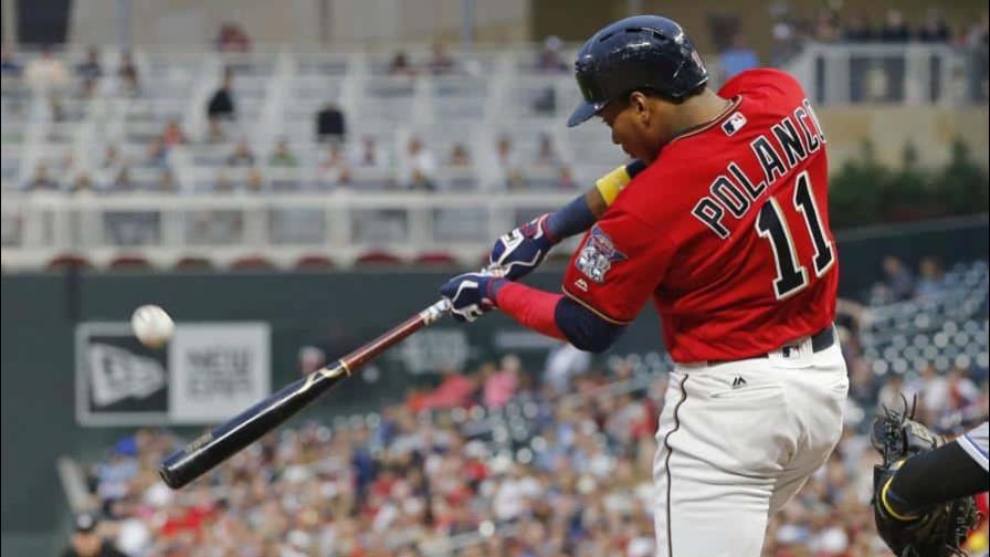 Jorge Polanco empujó un par de carreras en el triunfo de los Mellizos de Minnesota