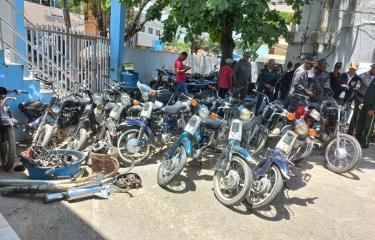 Recuperan 42 motocicletas robadas en Higüey y desmantelan bandas que las robaron