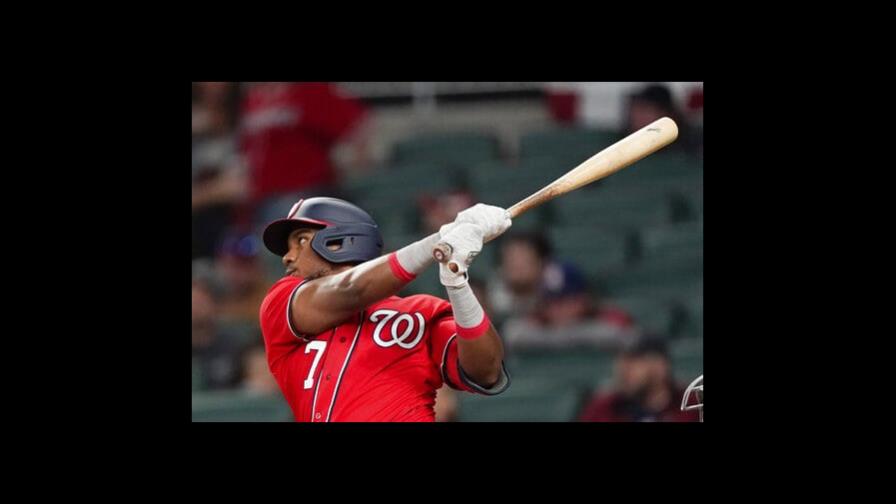 Video: Maikel Franco conecta cuadrangular en la paliza de los Nacionales a los Bravos