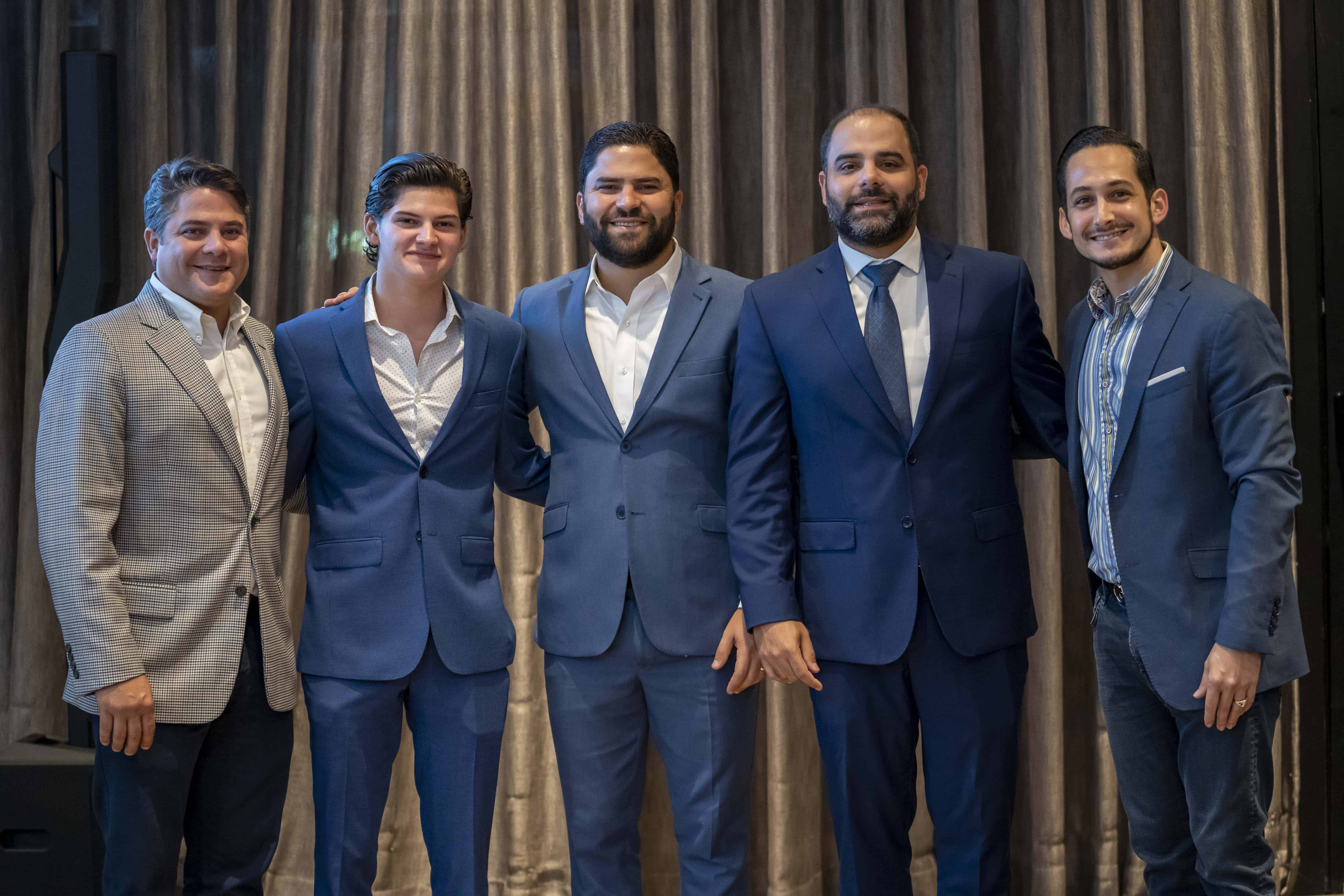 Jorge Isa, Ivan Sang Isa, José Isa, Rafael Isa y Jorge Subero Isa