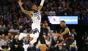Edwards y Russell guían a Wolves ante Clippers en pobre partido de Towns
