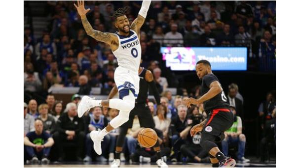Edwards y Russell guían a Wolves ante Clippers en pobre partido de Towns