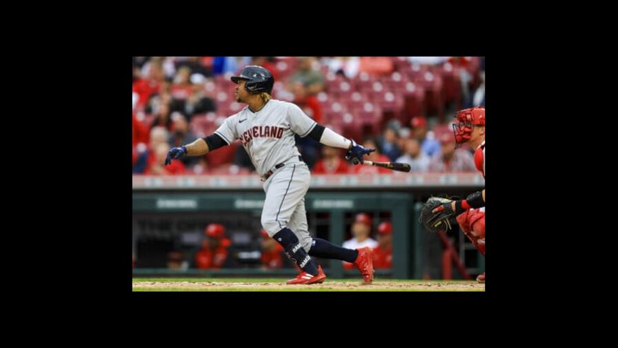 José Ramírez la saca y Guardianes vencen Rojos José Ramírez la saca y Guardianes vencen Rojos