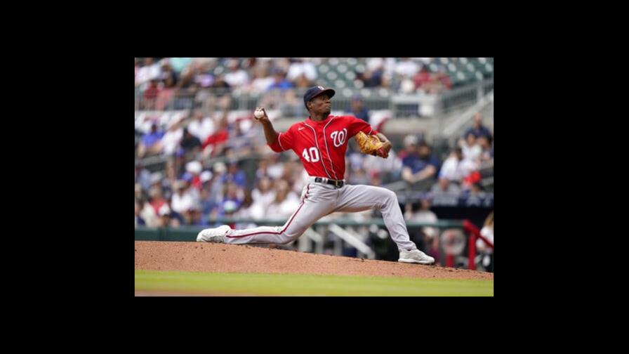 Josiah Gray permite un hit y los Nacionales superan a los Bravos de Atlanta