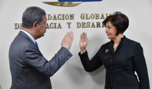 Juramentan a Josefina Pimentel como nueva rectora de Iglobal
