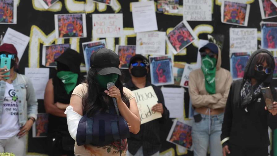 Protestan en Ciudad de México por abuso policial a mujeres en centro del país Protestan en Ciudad de México por abuso policial a mujeres en centro del país