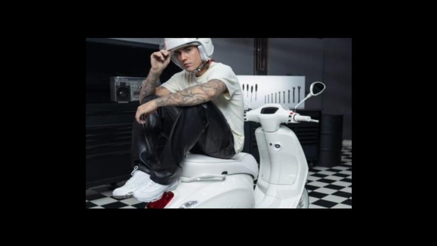Justin Bieber diseña nueva Vespa edición limitada