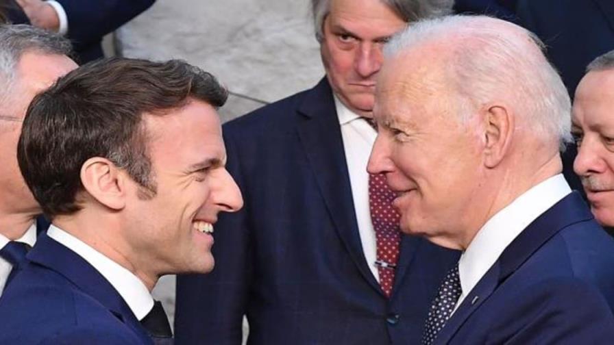Macron se vuelve a desmarcar de Biden sobre el uso de la palabra “genocidio”
