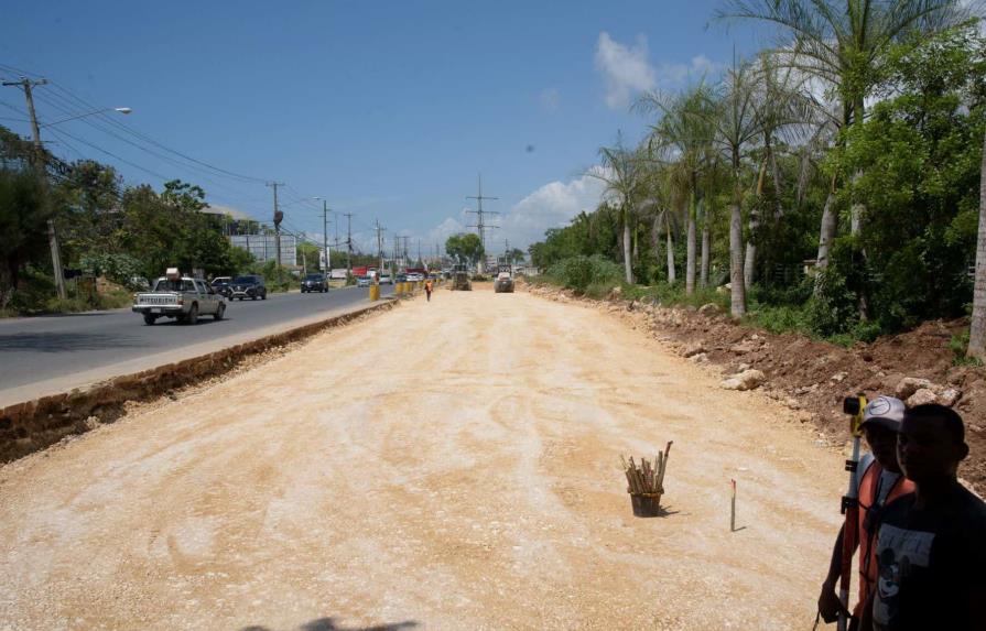 Obras Públicas avanza en ampliación autopista de San Isidro