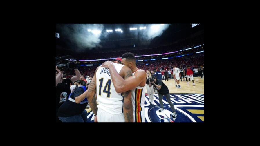 McCollum lleva a Pelicans a triunfo ante Spurs en repesca McCollum lleva a Pelicans a triunfo ante Spurs en repesca