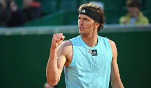 Alexander Zverev y Stefanos Tsitsipas avanzan a cuartos de final del Montecarlo Master 1000