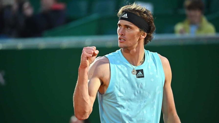 Alexander Zverev y Stefanos Tsitsipas avanzan a cuartos de final del Montecarlo Master 1000