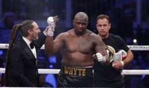 Camino de Dillian Whyte hacia pelea por el título ha sido escabroso