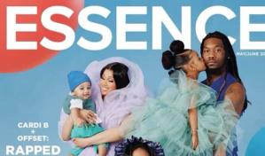 Cardi B presenta a su bebé y posa en la portada de Essence junto con su familia