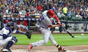 Cardenales de San Luis capitalizan buen inicio; vencen 10-1 a Cerveceros