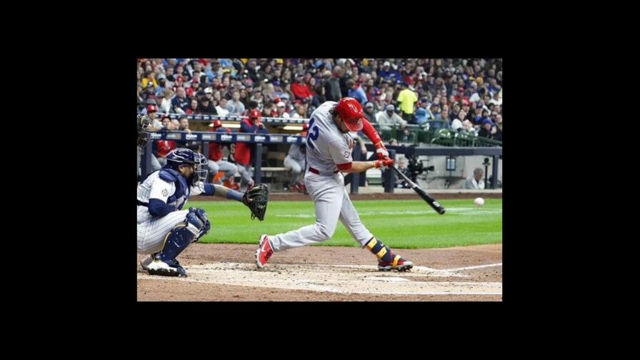 Cardenales de San Luis capitalizan buen inicio; vencen 10-1 a Cerveceros