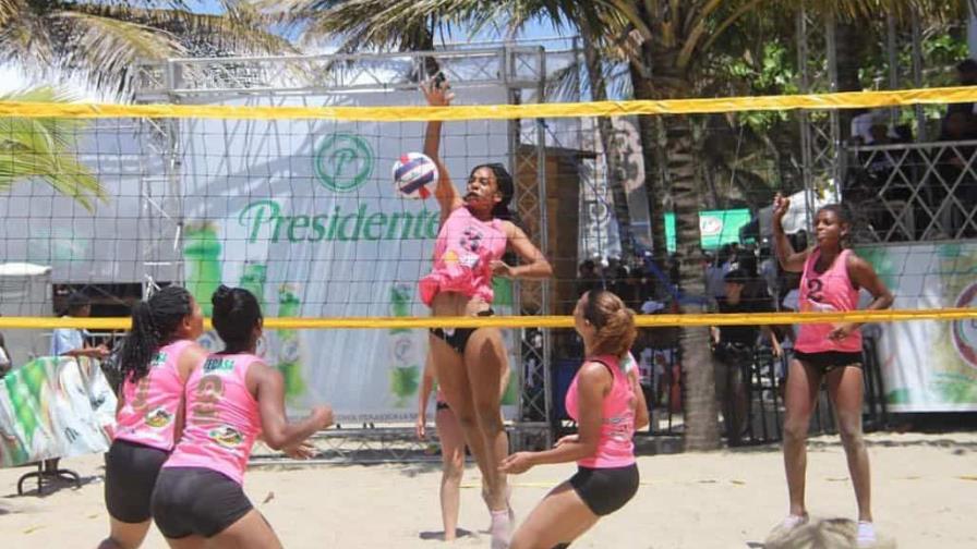 Las Primas y Cabarete triunfan en torneo voleibol playero Puerto Plata