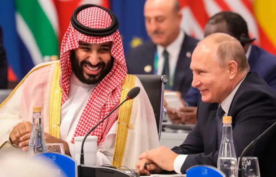 Putin y el príncipe heredero saudí evalúan positivamente la OPEP+