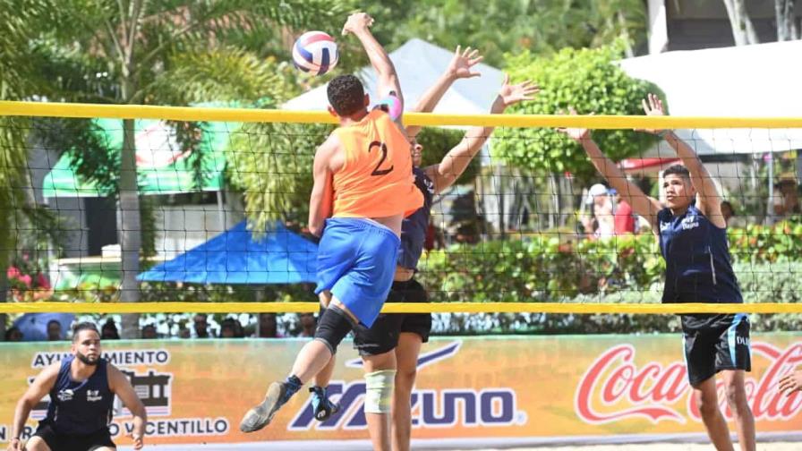 Los clasificados a cuartos de final en voleibol playero Semana Santa