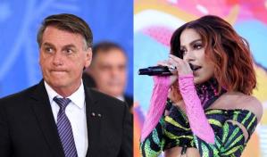 Cantante Anitta bloqueó al presidente de Brasil y esta es la polémica razón