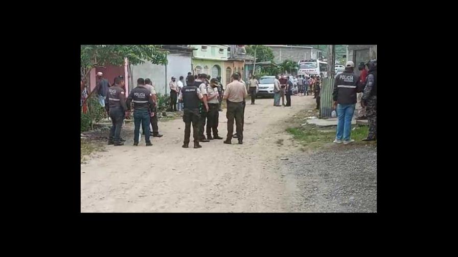 Asesinan a siete miembros de una misma familia en Ecuador Asesinan a siete miembros de una misma familia en Ecuador