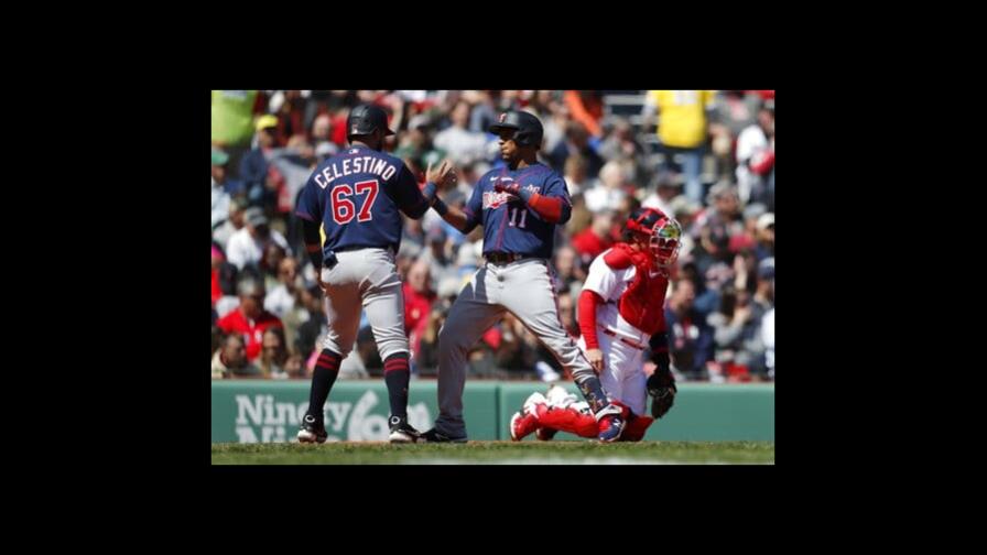 Jorge Polanco produce cuatro en la victoria de los Mellizos sobre Boston