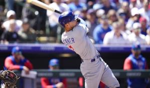 Suzuki pega su cuartojonrón y Cachorros vencen 6-4 a Rockies