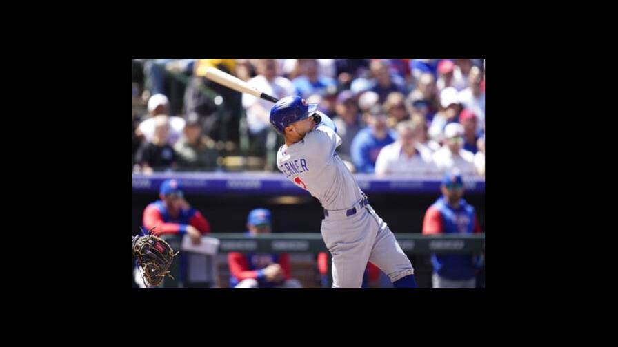 Suzuki pega su cuartojonrón y Cachorros vencen 6-4 a Rockies Suzuki pega su cuartojonrón y Cachorros vencen 6-4 a Rockies