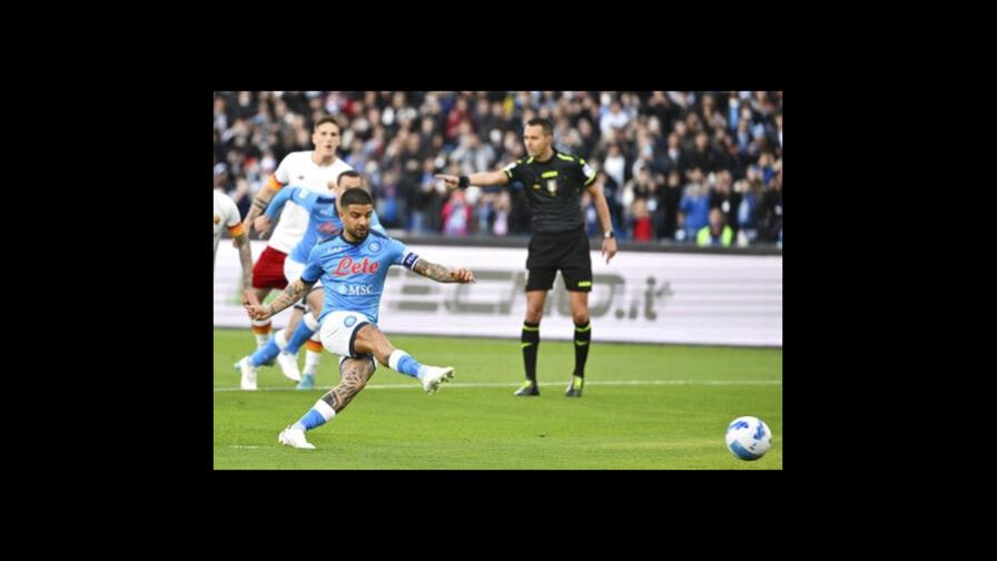 Un emocional Insigne tras empate del Napoli 1-1 con la Roma