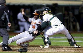 Frankie Montás brilla en la lomita y Atléticos superan a Orioles 5-1
