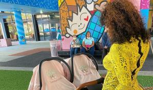 As&iacute; luce Amara La Negra a tres semanas de dar a luz