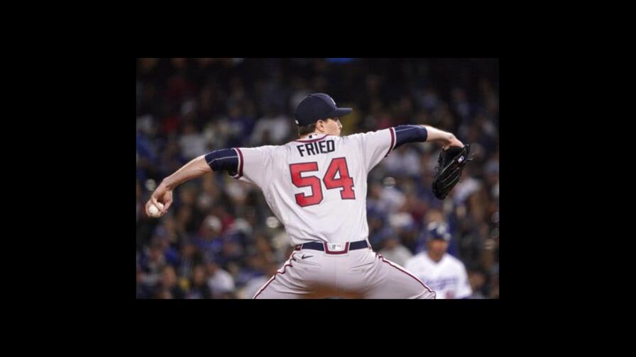 Max Fried y Kenley Jansen aplastan a los Dodgers en triunfo de Bravos Max Fried y Kenley Jansen aplastan a los Dodgers en triunfo de Bravos