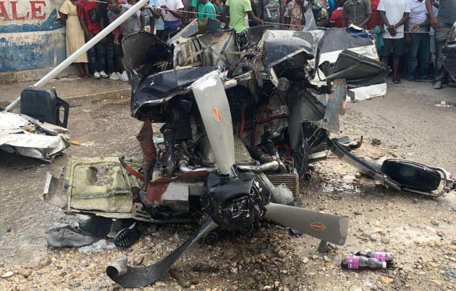 Avioneta accidentada en Haití realizaba un vuelo interno